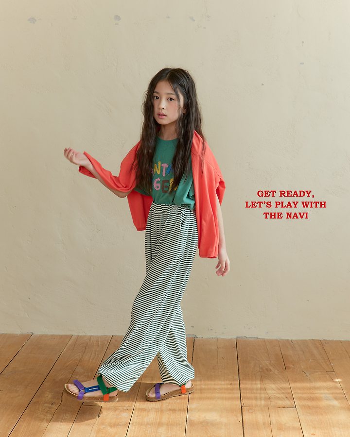 Navi - Korean Children Fashion - #fashionkids - Line Pants - 6