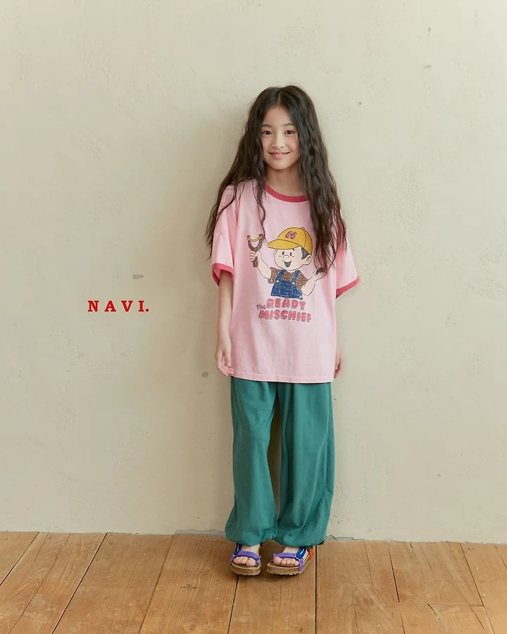 Navi - Korean Children Fashion - #kidsshorts - Rolling Pants