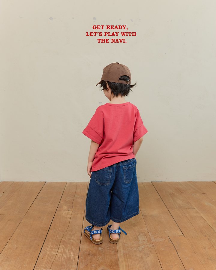 Navi - Korean Children Fashion - #kidsshorts - Morning Tee - 4