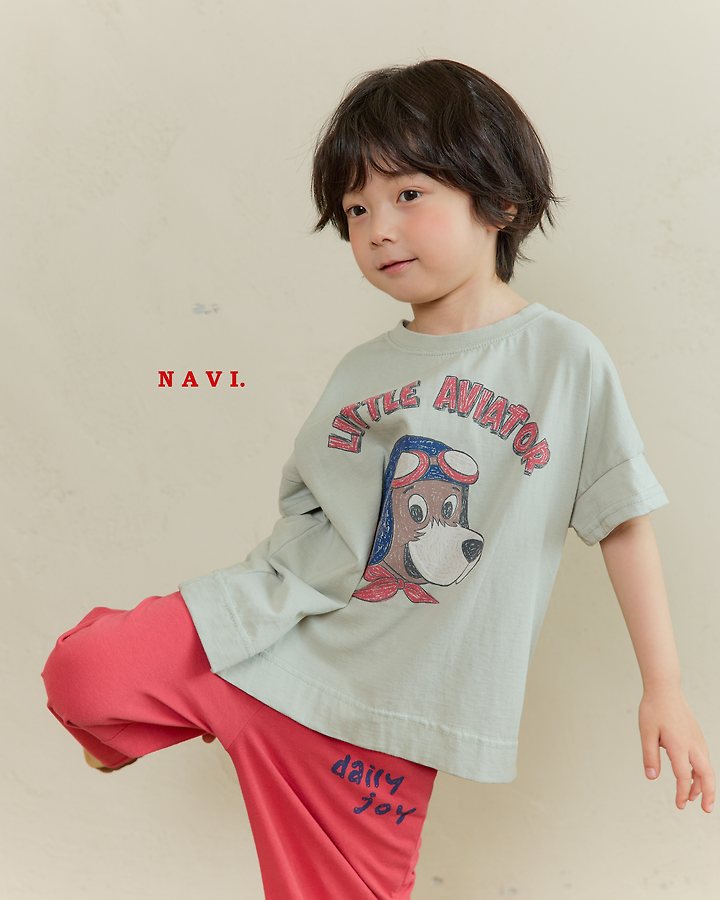 Navi - Korean Children Fashion - #kidsstore - Pilot Tee - 3