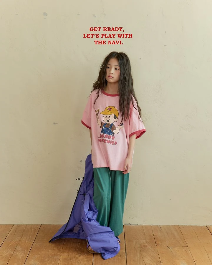 Navi - Korean Children Fashion - #kidsstore - Rolling Pants - 2