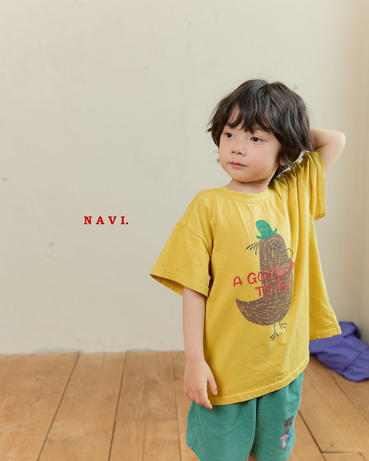Navi - Korean Children Fashion - #kidsstore - Fly Long Tee