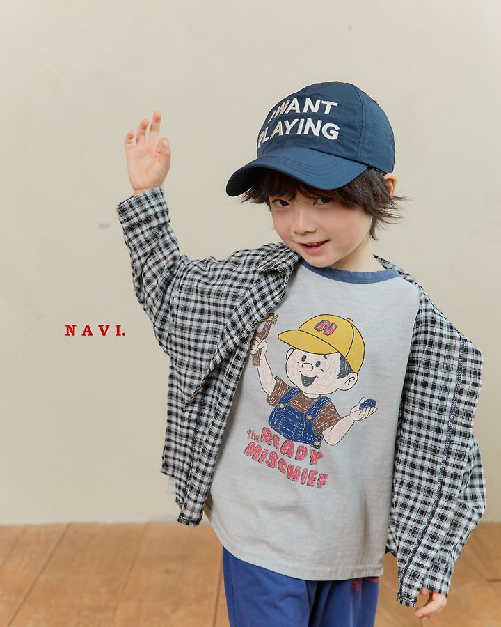 Navi - Korean Children Fashion - #kidzfashiontrend - Luan Shirt