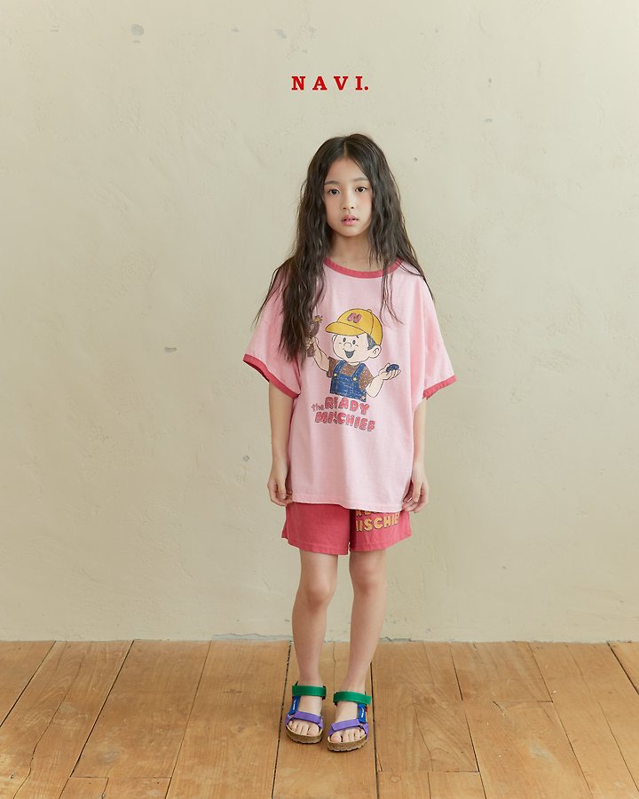 Navi - Korean Children Fashion - #littlefashionista - Boy Tee - 2