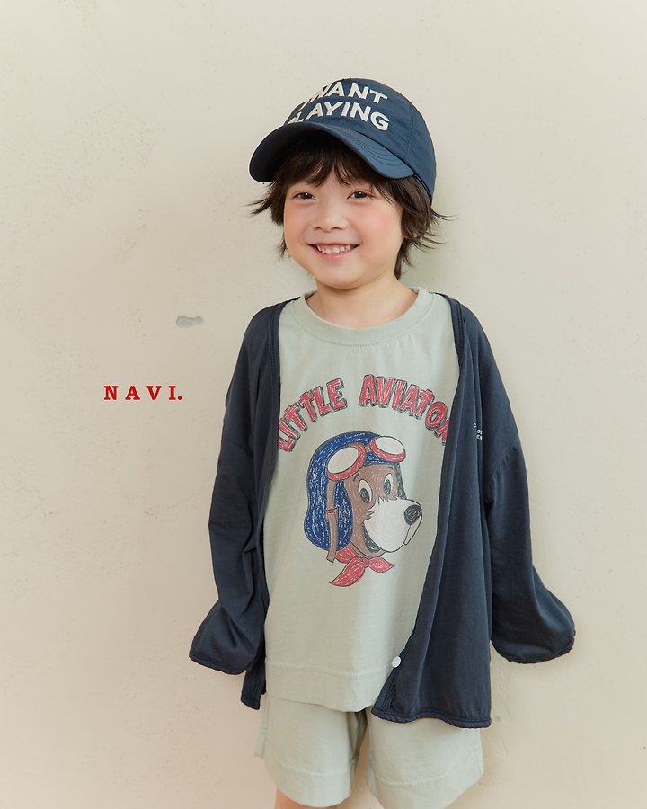 Navi - Korean Children Fashion - #littlefashionista - Pilot Tee - 6