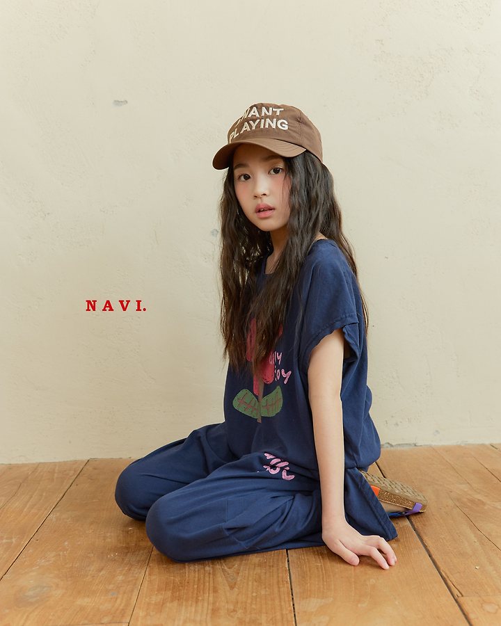 Navi - Korean Children Fashion - #littlefashionista - Daily Tee - 12