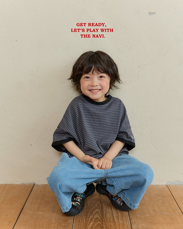 Navi - Korean Children Fashion - #magicofchildhood - Biko Tee - 4