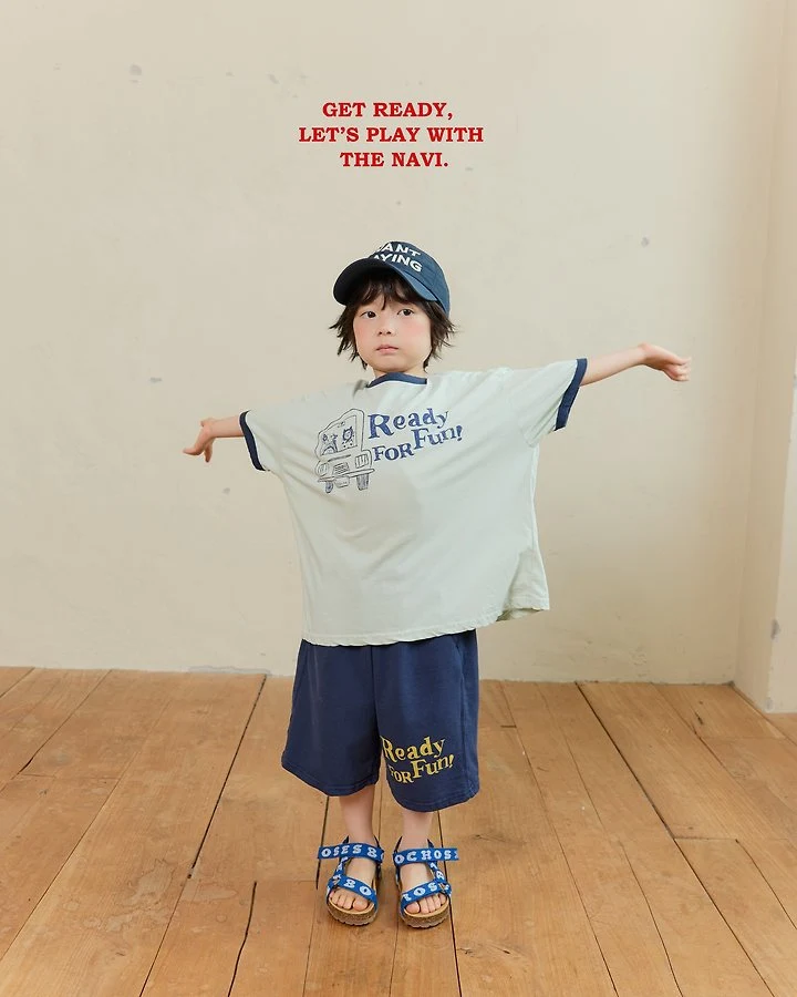 Navi - Korean Children Fashion - #prettylittlegirls - Ready Fun Tee - 9
