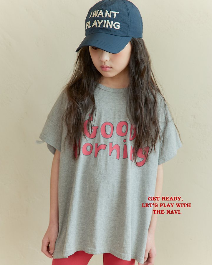 Navi - Korean Children Fashion - #toddlerclothing - Morning Tee - 12