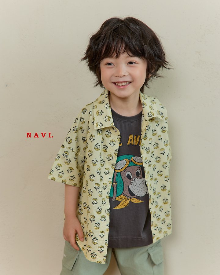 Navi - Korean Children Fashion - #toddlerclothing - Pilot Tee - 11