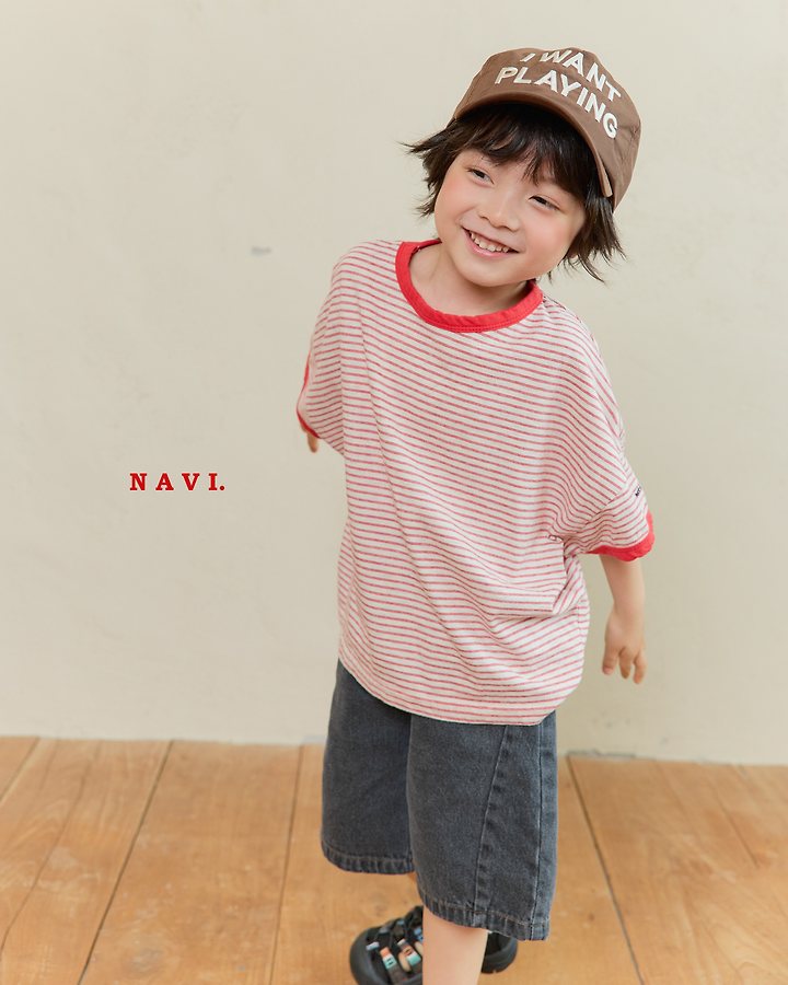 Navi - Korean Children Fashion - #toddlerclothing - Biko Tee - 7