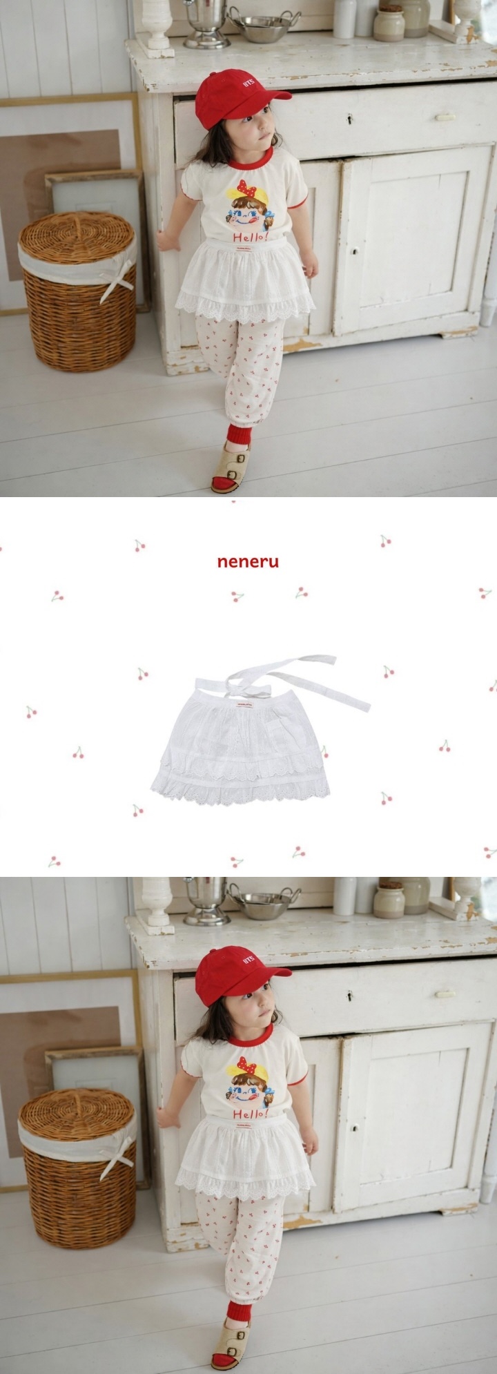 Neneru - Korean Baby Fashion - #babygirlfashion - Roa Apron - 2