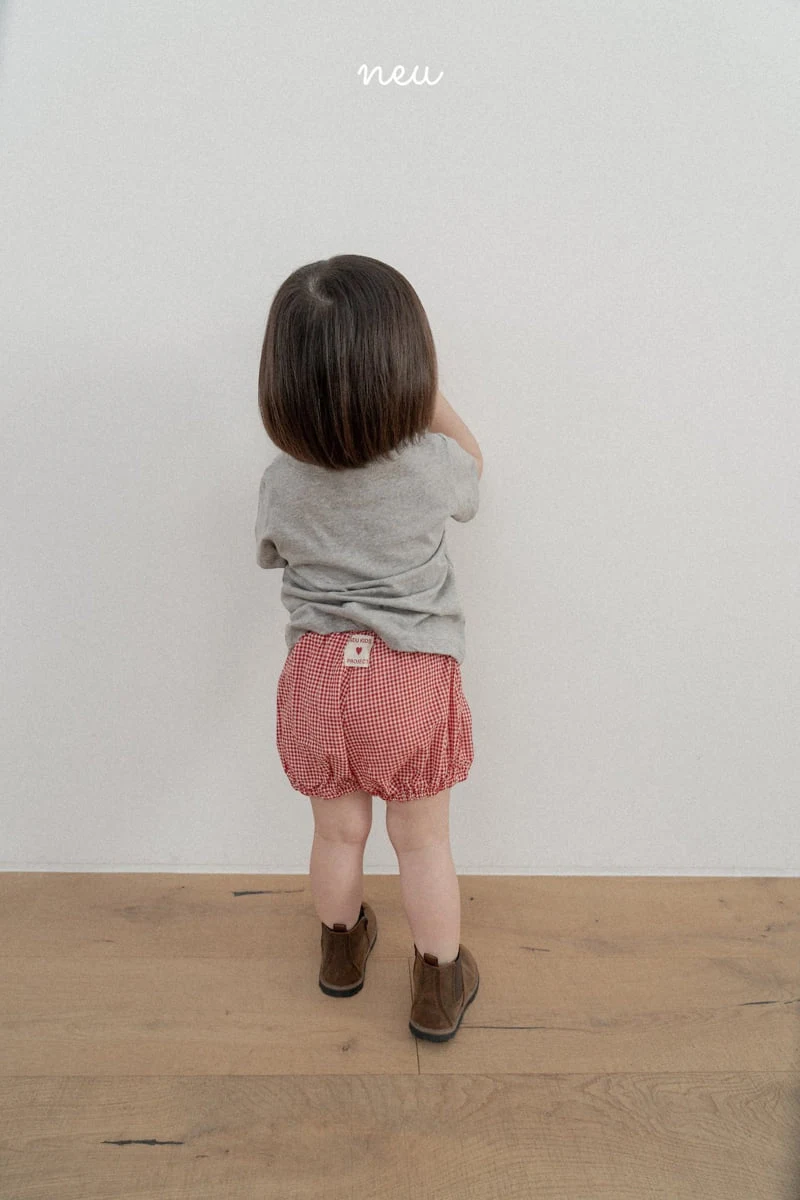 Neu - Korean Children Fashion - #Kfashion4kids - Check Bloomer - 8