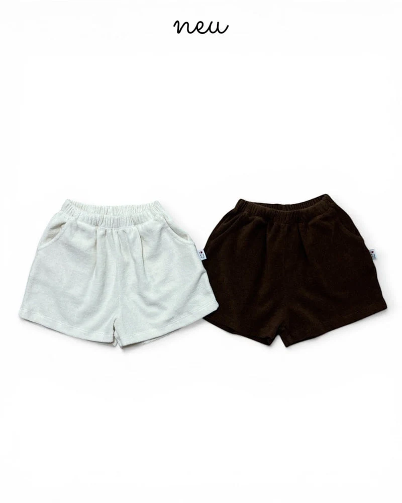 Neu - Korean Children Fashion - #Kfashion4kids - Terry Shorts