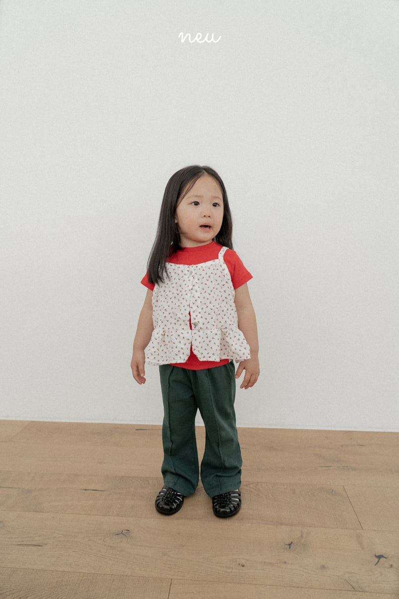 Neu - Korean Children Fashion - #childofig - Summer Bootcut Pants - 4