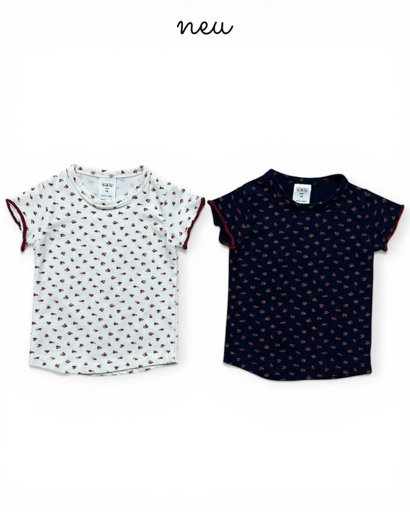 Neu - Korean Children Fashion - #childofig - Flower Flare Tee