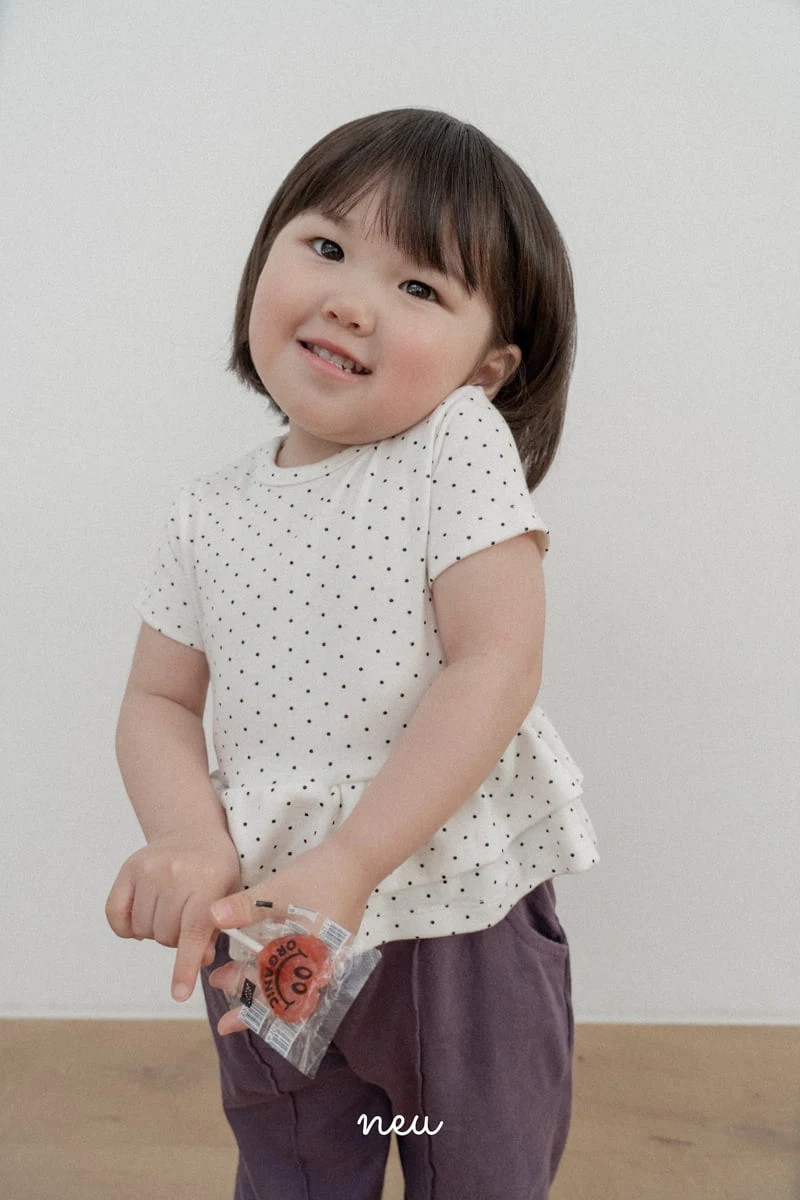 Neu - Korean Children Fashion - #childofig - Dot Cancan Tee - 11