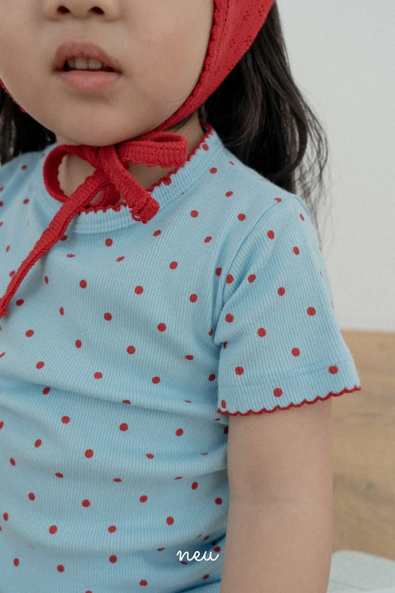 Neu - Korean Children Fashion - #childofig - Dot Pink Coat Tee - 10