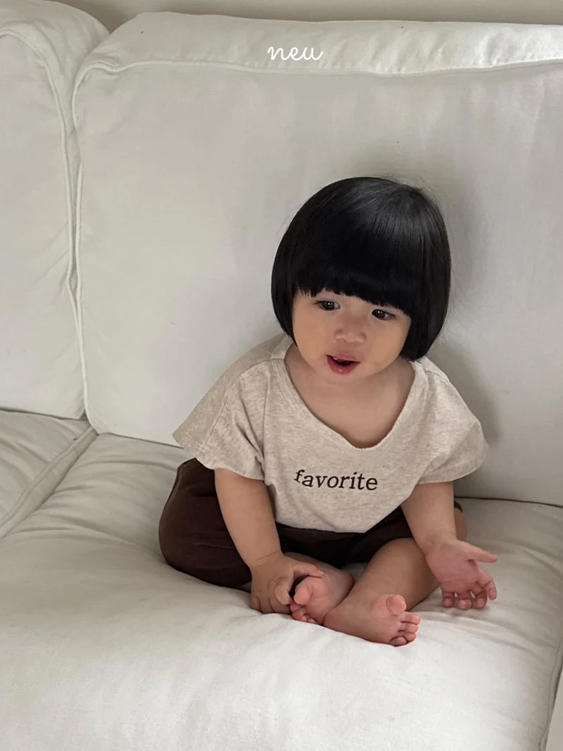 Neu - Korean Children Fashion - #designkidswear - Favorite Tee - 6