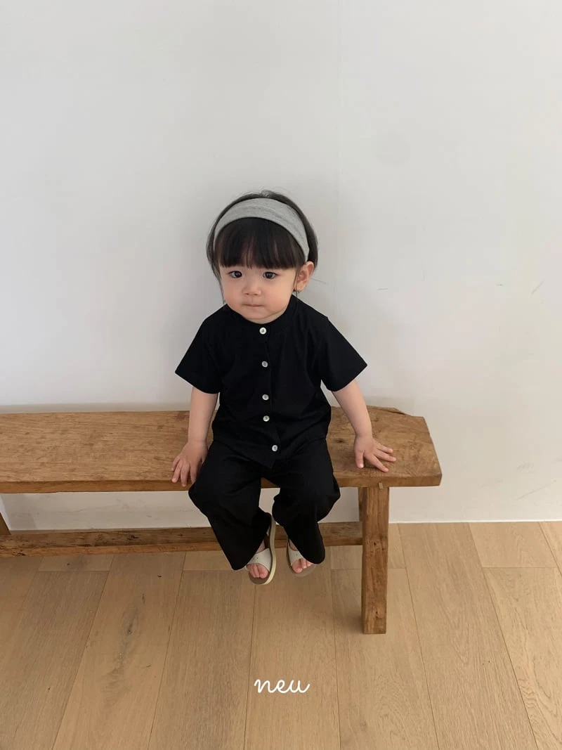 Neu - Korean Children Fashion - #childrensboutique - Flowing Set - 4