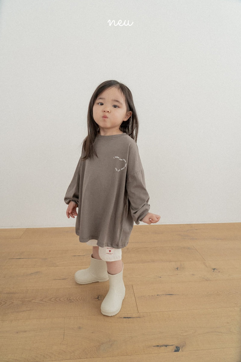 Neu - Korean Children Fashion - #discoveringself - Love Long Sleeve Tee - 6