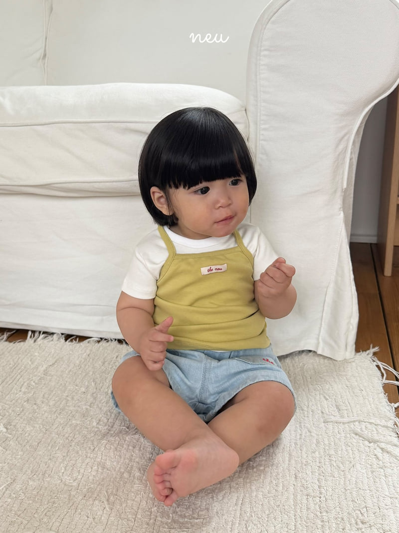 Neu - Korean Children Fashion - #discoveringself - X Strap Sleeveless - 11