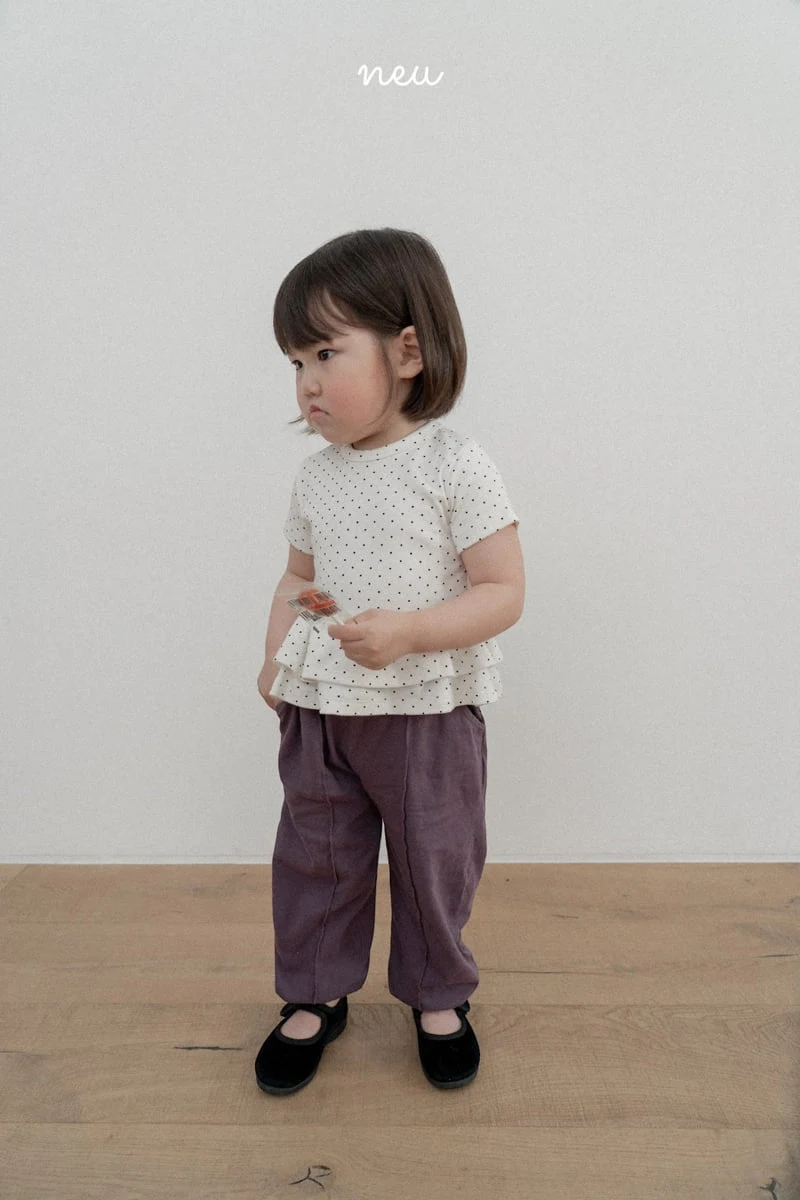 Neu - Korean Children Fashion - #discoveringself - Summer Pintuck Jogger Pants - 3