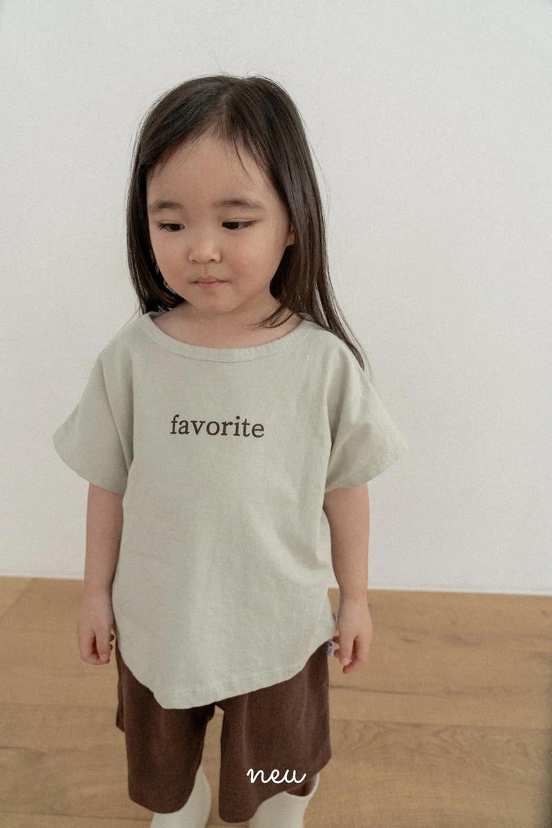 Neu - Korean Children Fashion - #fashionkids - Favorite Tee - 8