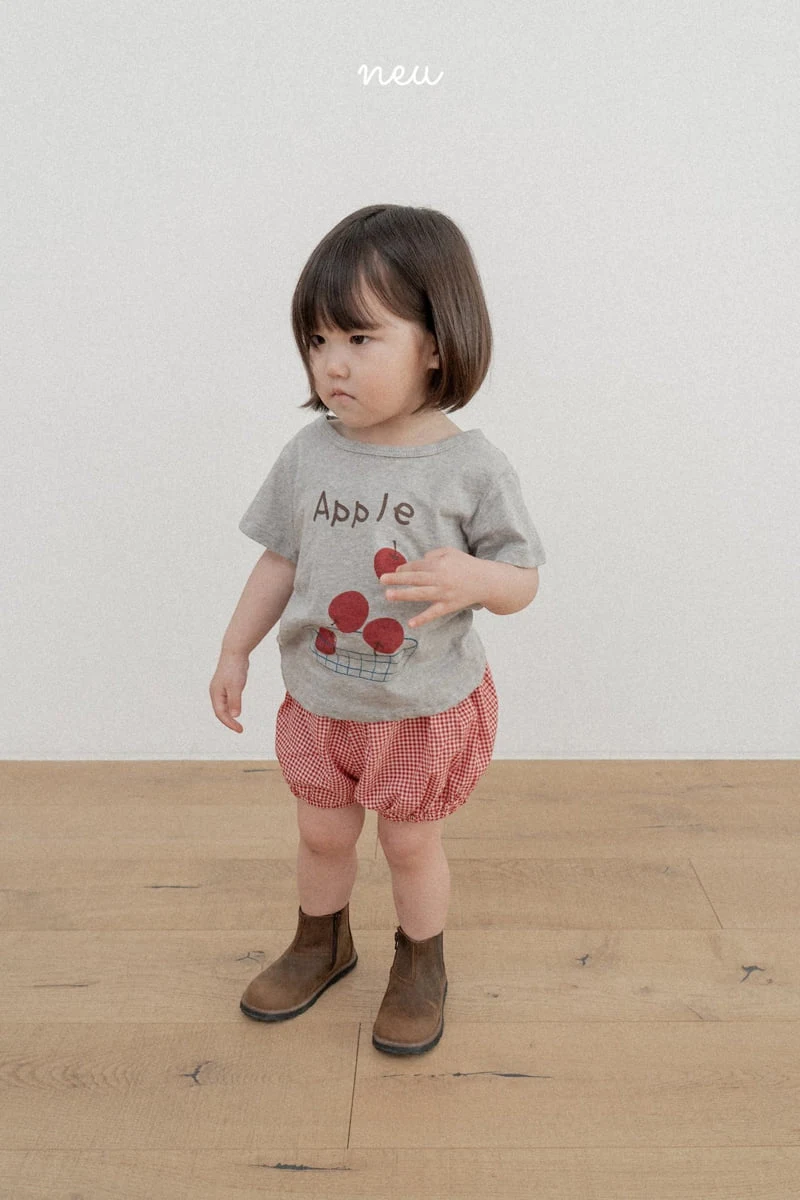 Neu - Korean Children Fashion - #kidsshorts - Check Bloomer - 5