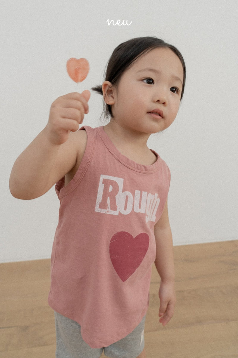 Neu - Korean Children Fashion - #kidsshorts - Rough Pig Sleeveless - 3