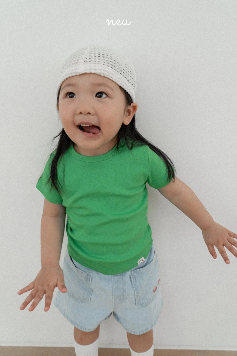 Neu - Korean Children Fashion - #kidsshorts - Day Of Week Tee - 8