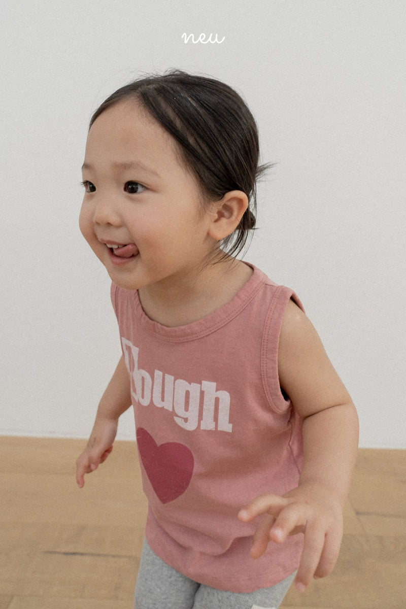 Neu - Korean Children Fashion - #kidsshorts - Rough Pig Sleeveless - 4
