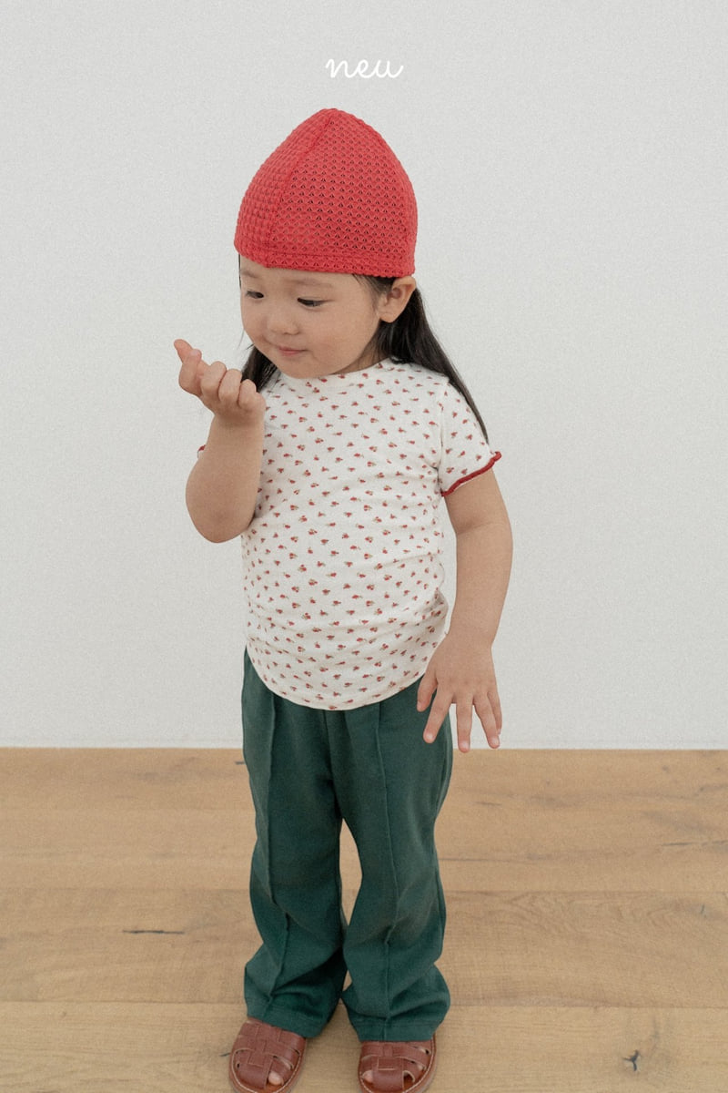 Neu - Korean Children Fashion - #kidsstore - Flower Flare Tee - 7