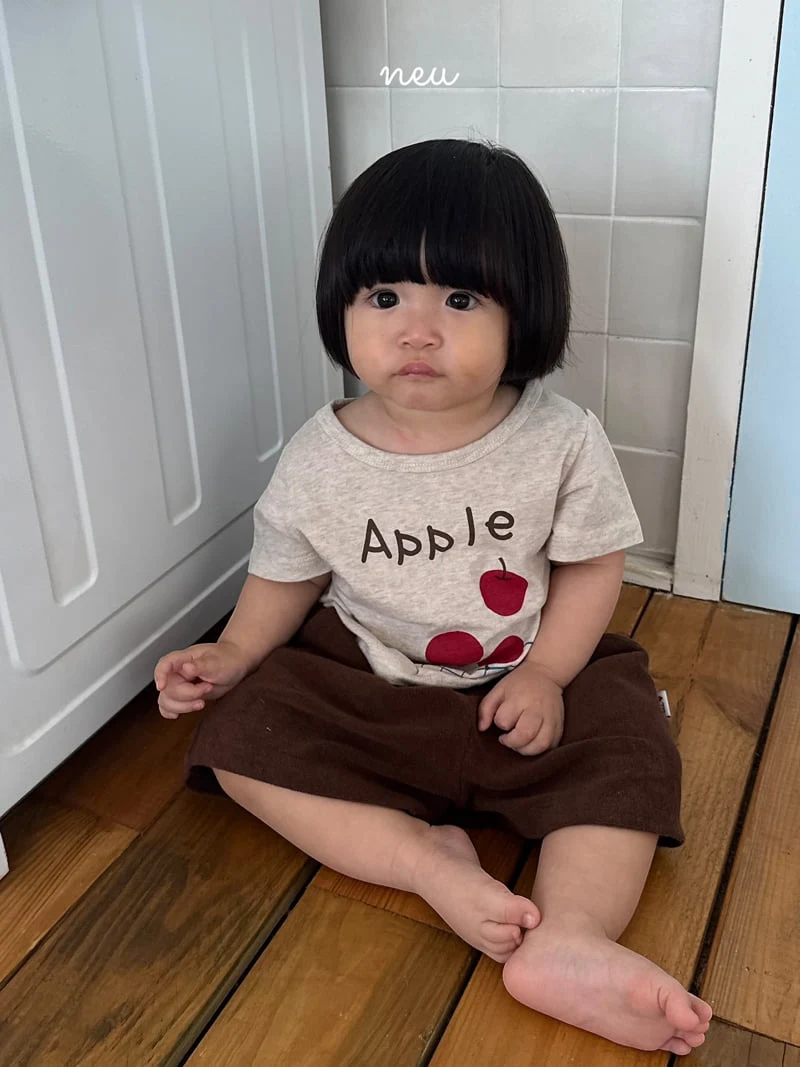 Neu - Korean Children Fashion - #kidzfashiontrend - Apple Tee - 8