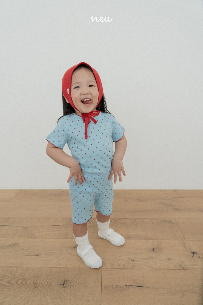 Neu - Korean Children Fashion - #kidzfashiontrend - Dot Pink Coat Leggings - 6