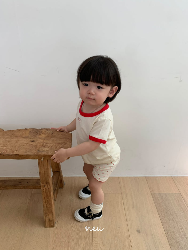 Neu - Korean Children Fashion - #littlefashionista - Ribbed Tee - 7