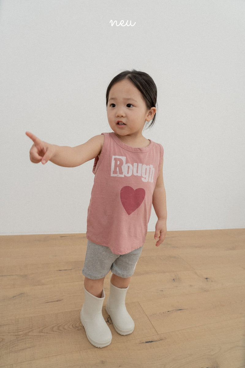 Neu - Korean Children Fashion - #magicofchildhood - Rough Pig Sleeveless - 8