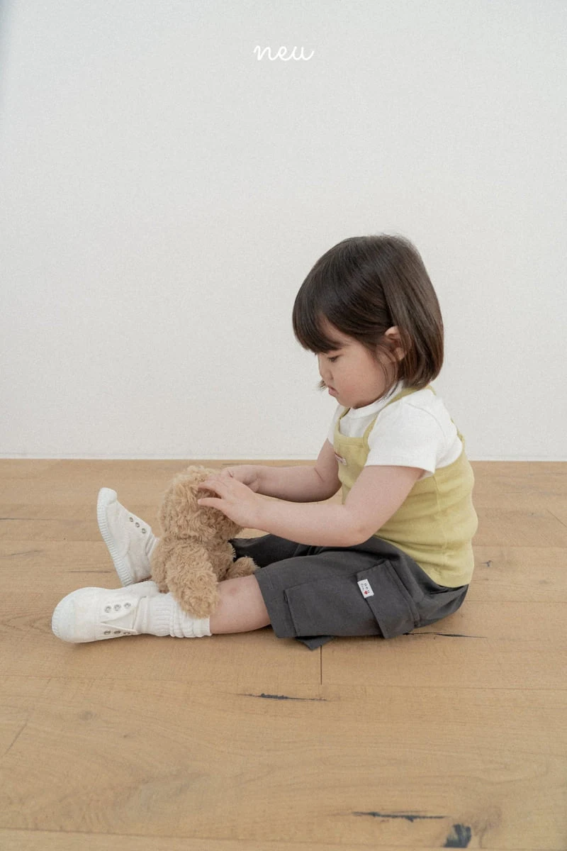 Neu - Korean Children Fashion - #littlefashionista - X Strap Sleeveless - 4