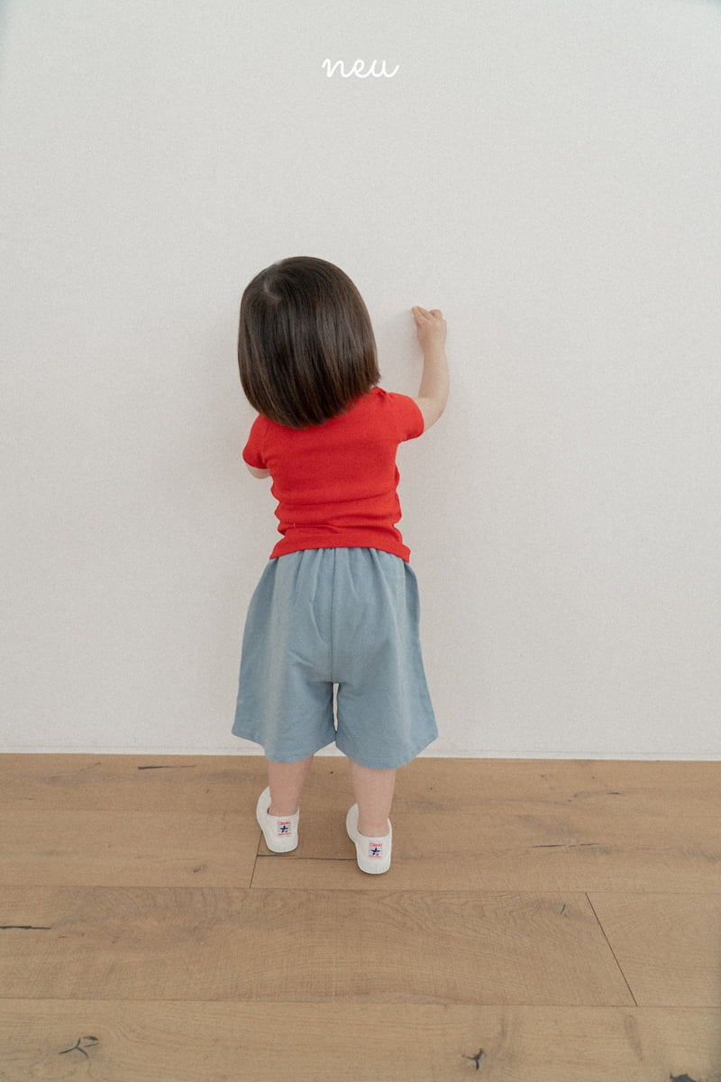 Neu - Korean Children Fashion - #magicofchildhood - Heart Bread Half Pants - 9