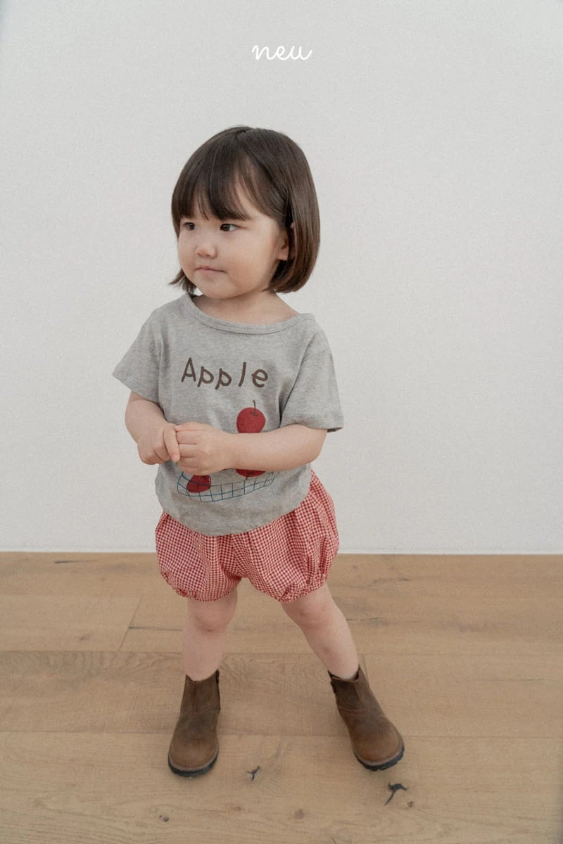 Neu - Korean Children Fashion - #minifashionista - Check Bloomer - 11