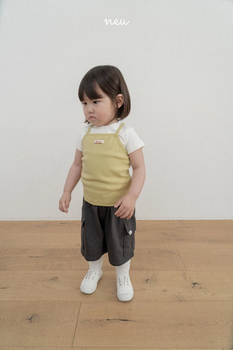 Neu - Korean Children Fashion - #minifashionista - X Strap Sleeveless - 5