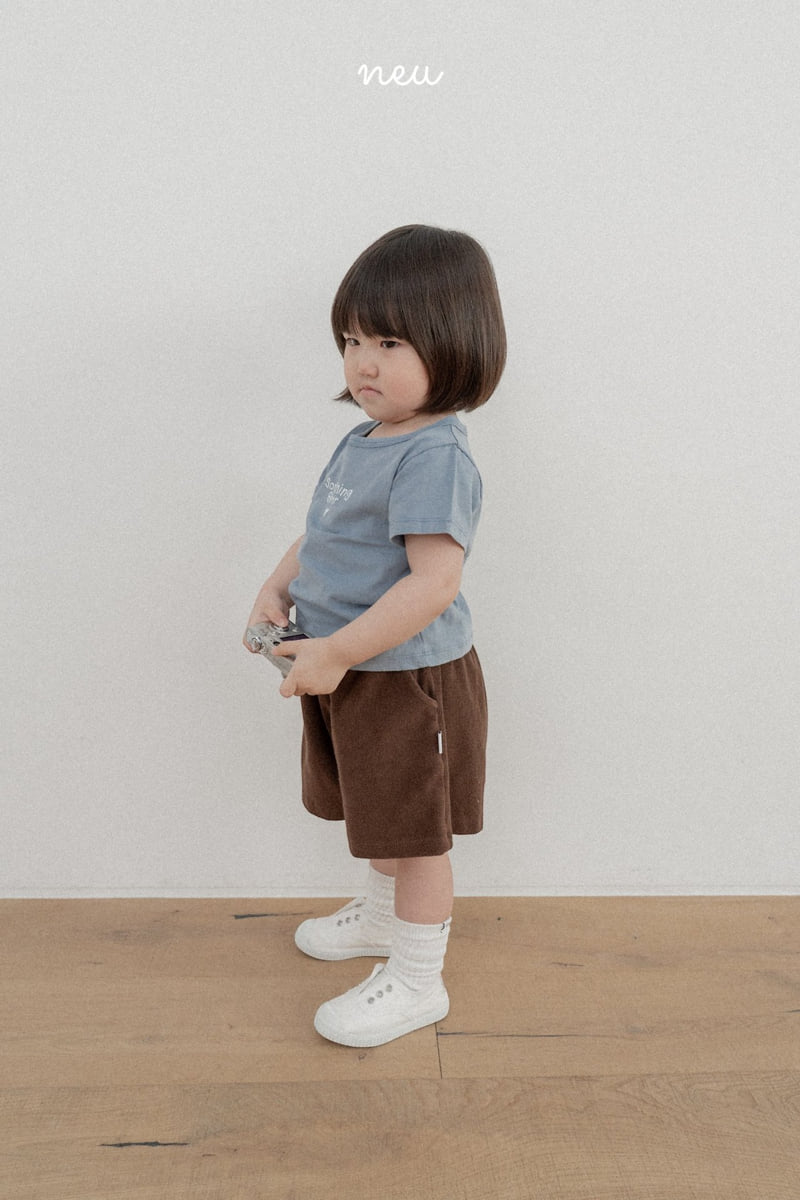 Neu - Korean Children Fashion - #prettylittlegirls - Terry Shorts - 5
