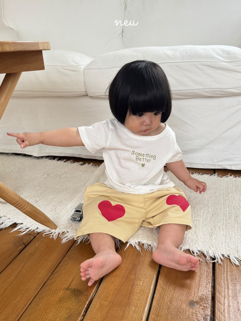 Neu - Korean Children Fashion - #prettylittlegirls - Heart Bread Half Pants - 11