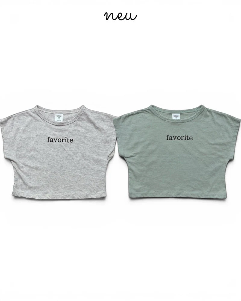 Neu - Korean Children Fashion - #todddlerfashion - Favorite Tee