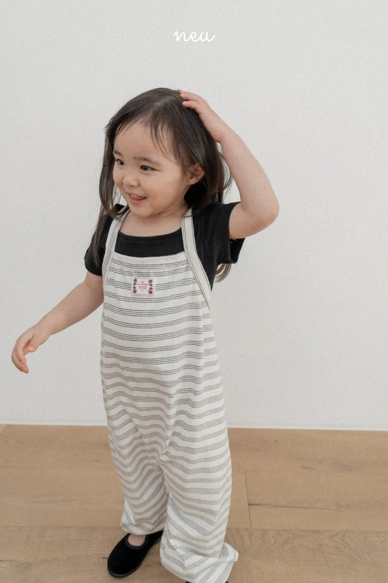Neu - Korean Children Fashion - #toddlerclothing - Square Tee - 6