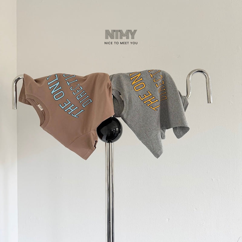 Nice To Meet You - Korean Children Fashion - #Kfashion4kids - Direction Tee - 8