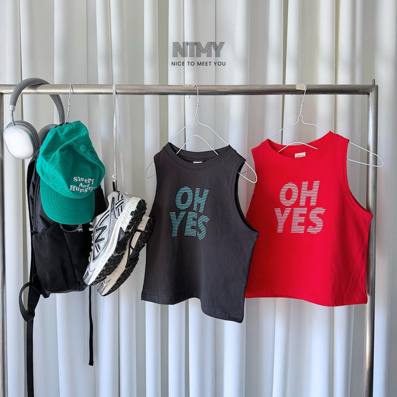 Nice To Meet You - Korean Children Fashion - #Kfashion4kids - Oh Yes Sleeveless - 10