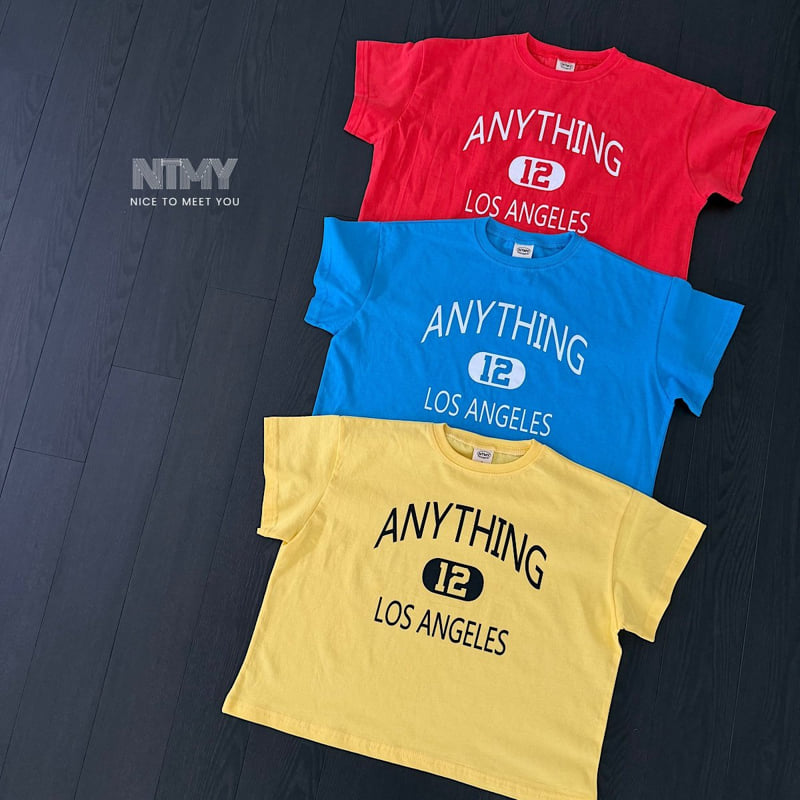 Nice To Meet You - Korean Children Fashion - #kidzfashiontrend - Anything Tee - 4