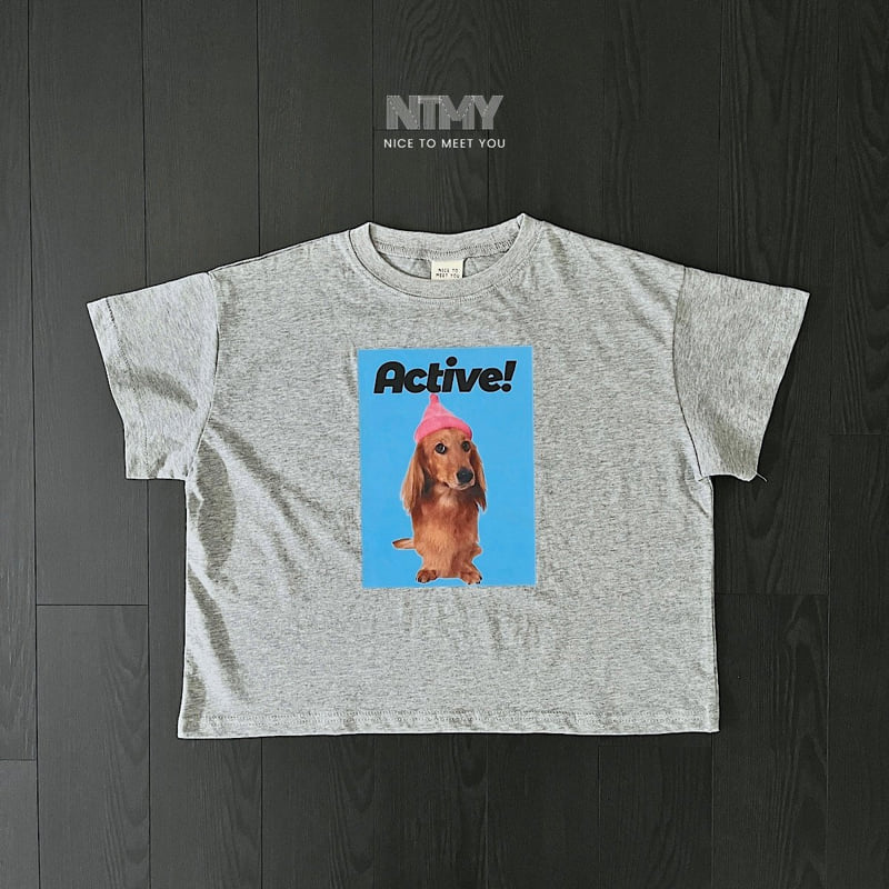 Nice To Meet You - Korean Children Fashion - #Kfashion4kids - Beanie Dog Tee - 3