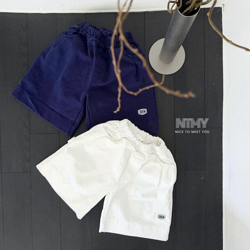 Nice To Meet You - Korean Children Fashion - #Kfashion4kids - Drawstring Shorts